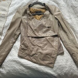 Vivienne Westwood Anglomania Genuine Leather Biker Jacket – Size Small